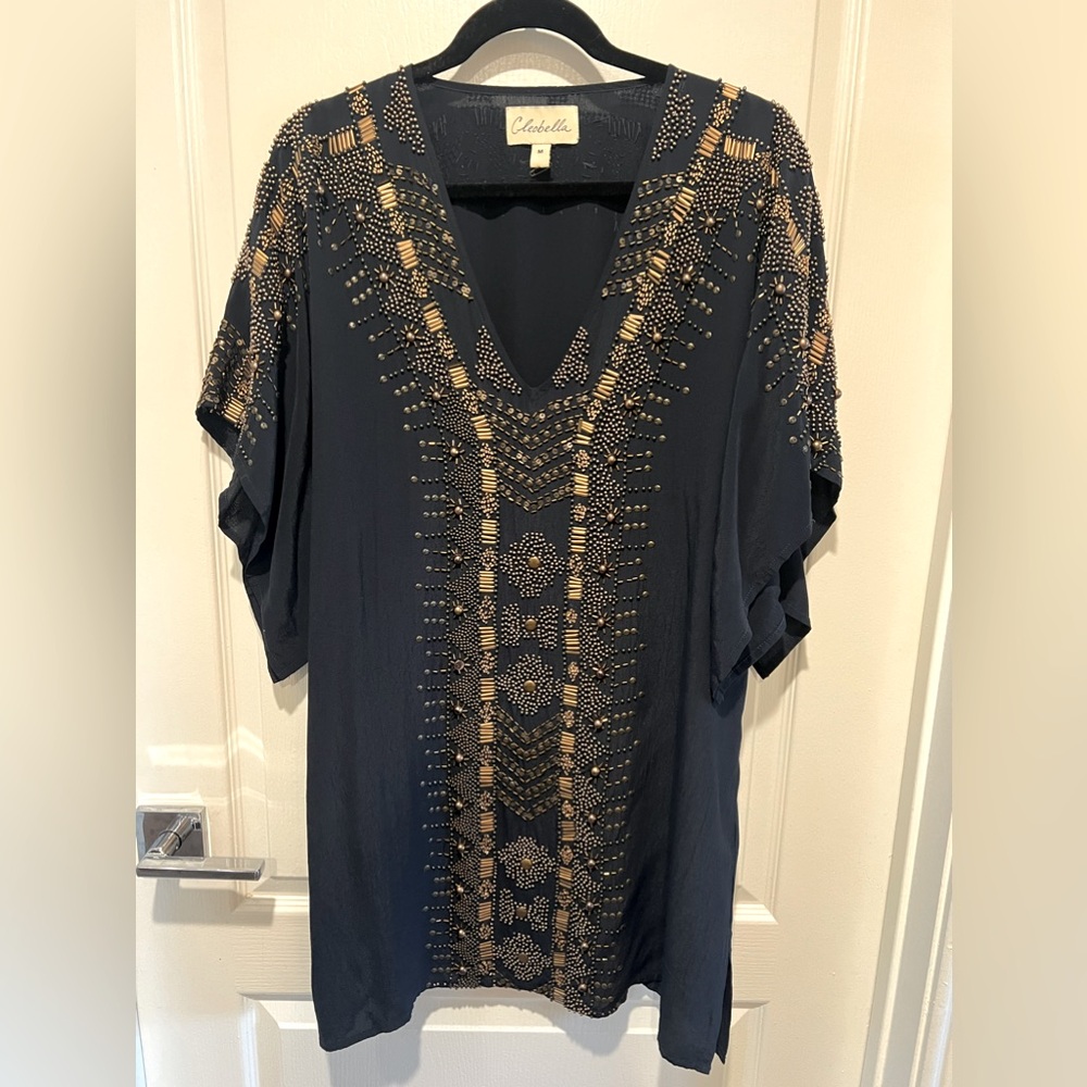 Cleobella Beaded Mini Dress!